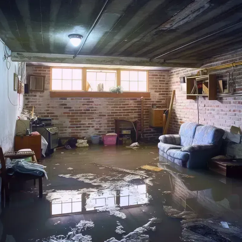 Flooded Basement Cleanup in Mount Morris, MI